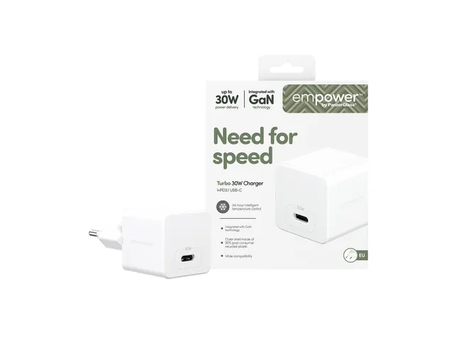 PanzerGlass empower by Turbo 30W Charger Single USB-C | EU Plug