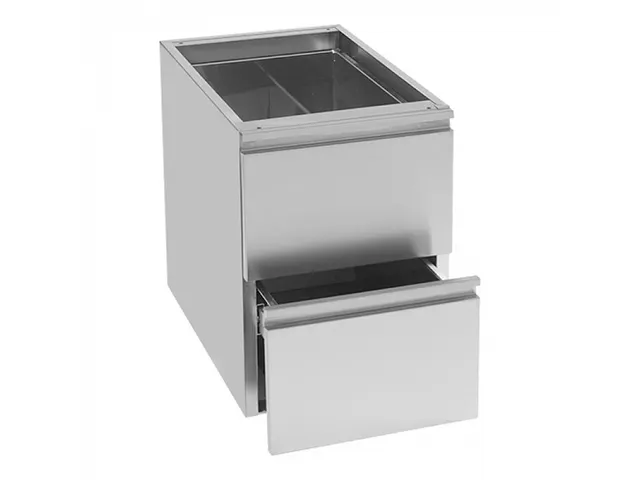 Multinox by Modular Ladenblok GN 1/1 met 2 laden