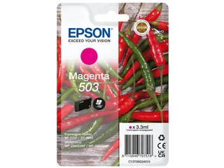 Epson inktcartridge 503 Singlepack C13T09Q34010 Magenta 165 pagina's - 1
