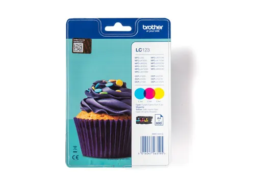 Brother LC-123VALBP inktcartridge multipack origineel 4-kleuren
