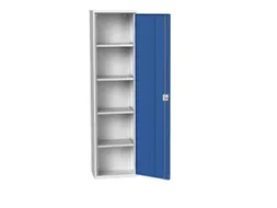 universele kast,HxBxD 2000x525x350mm,4xStalen bodem,draaigrendelslot