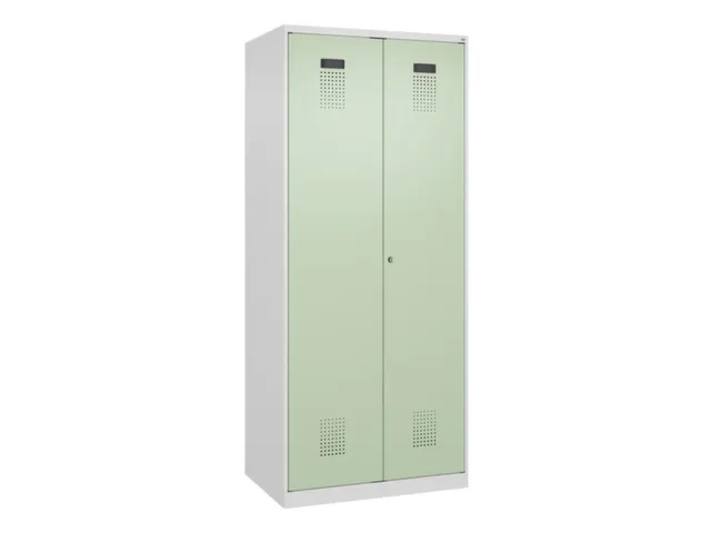locker voor scheiding van kleding,HxBxD 1850x800x500mm,2vak