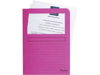 Venstermap Exacompta Forever L-map 120gr karton Roze - 1