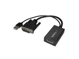 Dvi Naar Displayport Adapter Met Usb Power - 1920 X 1200