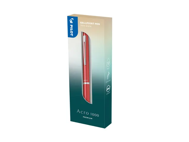 Balpen Pilot Acro 1000 medium assorti Display