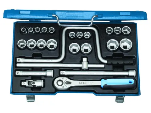 19 TMU-10 Dopsleutelset 1/2 inch 25-delig 10-32mm