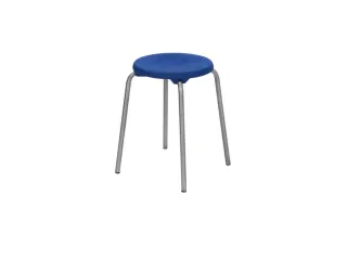 Stapelkruk Rvs Zit H 500Mm Blauw PU - 1