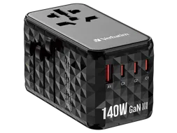 Verbatim 32125 GaN III universele travel adapter UTA-10