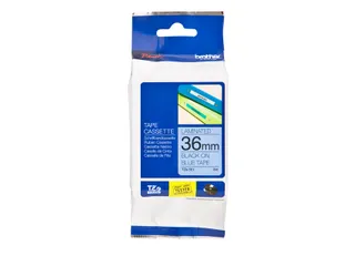 Labeltape Brother P-touch TZe-561 standaard 36mm zwart op blauw - 1