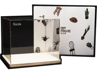 Robotime XXL Dustcover voor DIY huisjes 304x234x270mm DG11/12/13 - 4