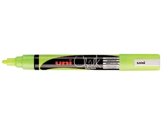 Krijtstift Uni-ball chalk rond 1.8-2.5mm fluor geel - 3