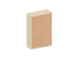 Schuifdeurkast 1540x1000x430mm Romp Esdoorn Decor Front Beuken
