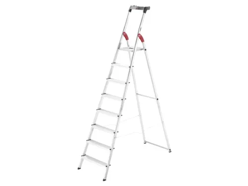 staande trap eenzijdig 8treden stand H 1 72m balk L 2 55m