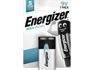 Batterij Energizer Max Plus 1x 9v alkaline - 1