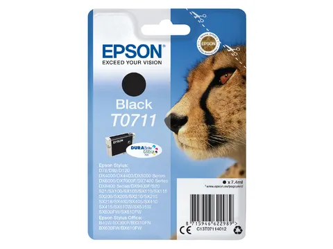 Inktcartridge Epson T0711 Zwart C13T07114012
