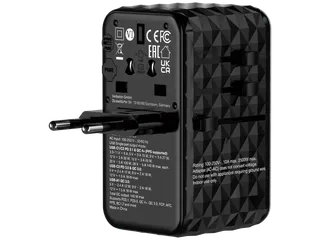 Verbatim 32125 GaN III universele travel adapter UTA-10 - 3