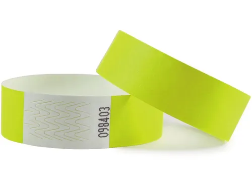 Polsband Combicraft Tyvek geel 100 stuks