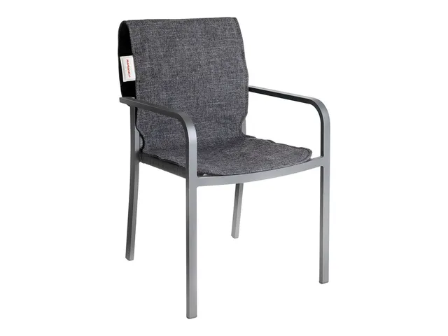 Montandor Infrarood verwarmde stoelhoes oplaadbaar Donkergrijs