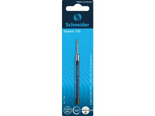 Balpenvulling Schneider Express 735 B op blister zwart - 1