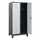 schoollocker,HxBxD 1630x800x500mm,2vak,vak B 400mm,cil.-slot,voeten