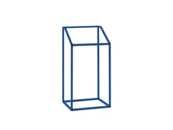 Afvalverzamelaar Groot Volume 1190x630x540mm 240 Liter Ral5010