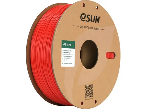 eSUN 3D printer Filament eABS+HS High Speed 1,75mm Rood 1kg