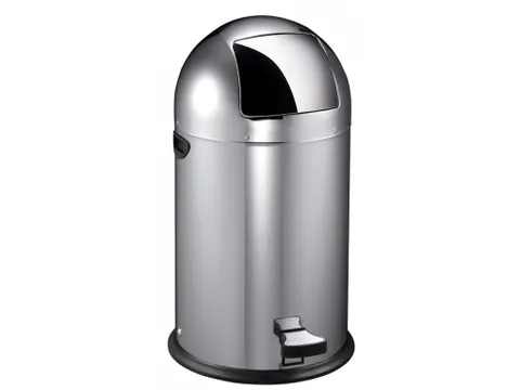 Pedaalemmer Kickcan 40 liter mat RVS EKO