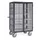 ESD-Kastwagen 9393 750kg 1200x780mm donkergrijs