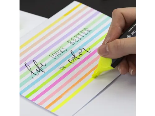 Markeerstift Schneider Job 150 Universeel Geel beitelpunt