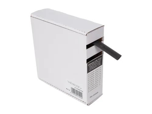 Thermische Krimpkous 12.0mm - Zwart - 8m