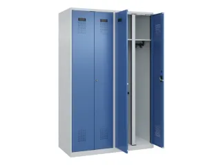 locker voor scheiding van kleding,HxBxD 1850x1200x500mm,4vak - 1