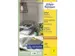 etiket Avery ILK 210x297mm 100 vel 1 etiket per vel geel