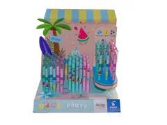 Rollerpen PILOT friXion Pool Party medium assorti display à 48 stuks