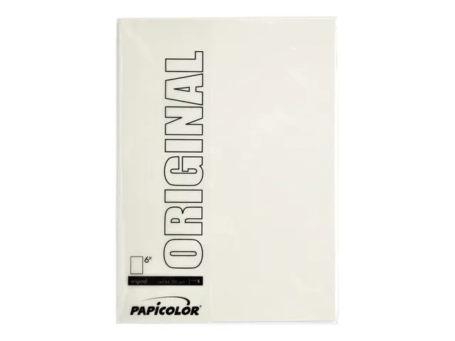 Kopieerpapier Papicolor A4 100gr 12 vel anjerwit