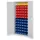 kast met sleufplaat m. bakken,HxBxD 1950x1000x410mm,82bakken PE