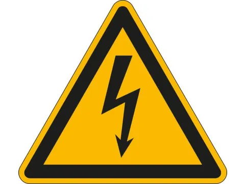 Waarschuwingsbord Elektrische Spanning Wandbord Aluminium