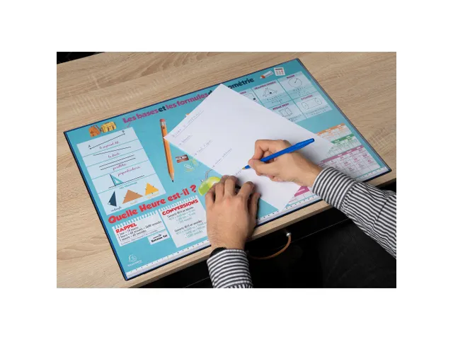 Onderlegger PVC 37,5 x57,5cm Wiskunde