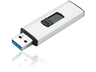 Q-Connect USB-stick 128GB USB 3.0 met schuifmechanisme Zilver - 5