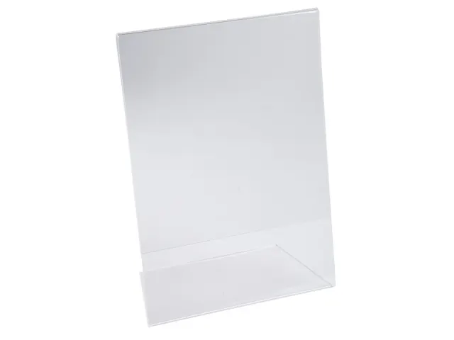 Folderhouder hellend A4 transparant