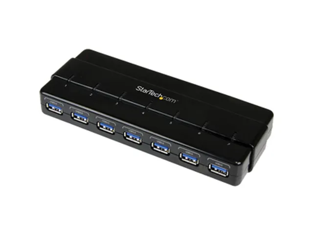 7 Port SuperSpeed USB 3.0 Hub w/ Adapter