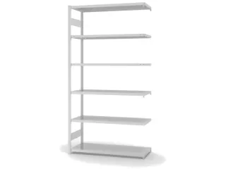 magazijnstelling,aanbouwveld,HxBxD 2500x1310x535mm,vakl. 185kg - 2
