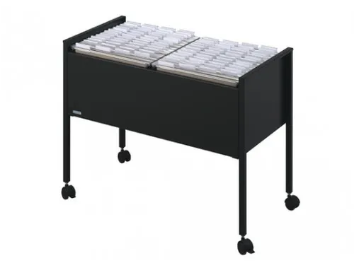 Economy Hangmappentrolley A4 100 Duo Zwart