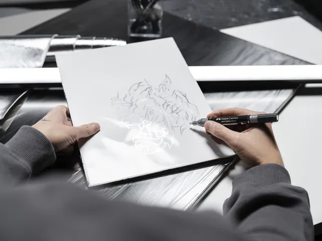 Chrome marker Faber-Castell Multimark 551