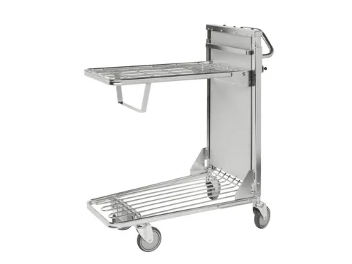 Kopwandwagen,Draagverm. 300Kg,2Etage(S),Staaletage,Gegalvaniseerd