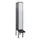 Dubbeldekse dekenkist,HxBxD 2120x300x815mm,1x2vak.,vak B 300mm