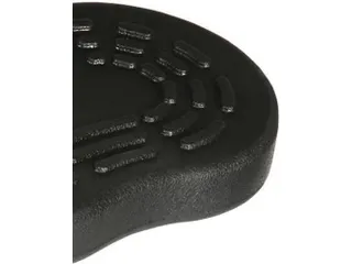 Stahulp Staal H 610-860Mm Zitting Zwart Pu Schuim Schuine Zuil - 3