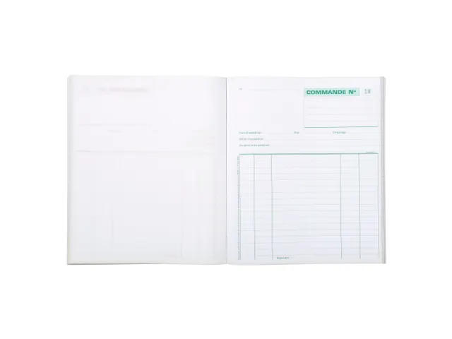 Manifold commandes 21x18cm 50 feuillets tripli autocopiants -