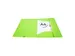 Elastomap 3 kleppen polypropyleen 7/10de Forever PP - A4-Anijsgroen -