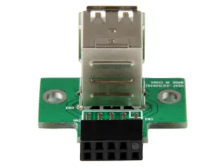 2-poorts USB moederbord header adapter - 4