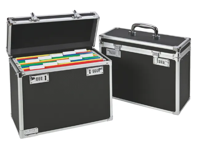 Hangmappenkoffer Leitz 6716 Zwart A4